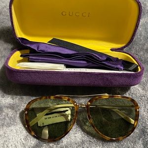 Gucci GG0062 aviator sunglasses